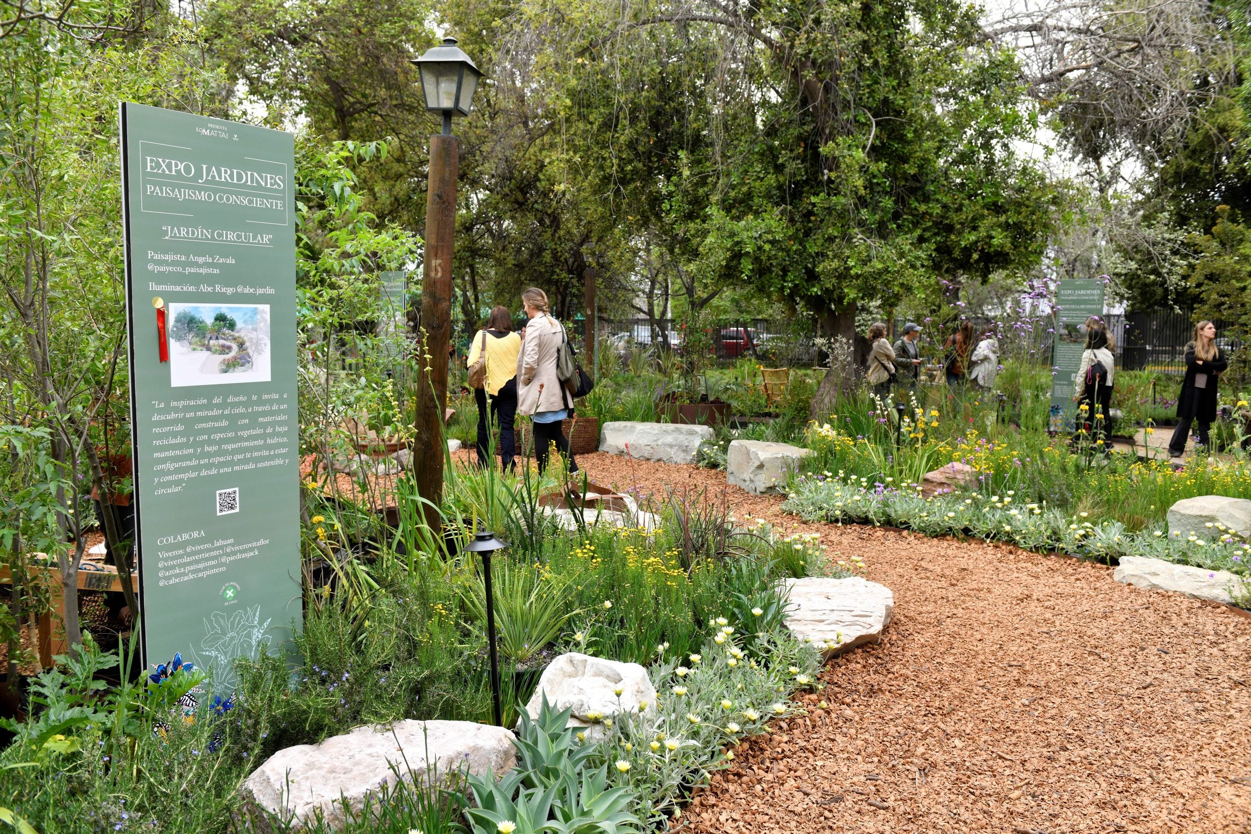 A regar la plantita: Expo Jardines llega por primera vez al Parque Bicentenario