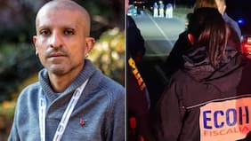 Escritos con plumón en ambos brazos: los mensajes políticos con los que fue encontrado Rodrigo “Pelao” Vade