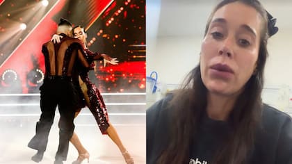 Se le durmió la cara y el brazo mientras manejaba: Vale Roth preocupó a sus seguidores con historias desde la clínica