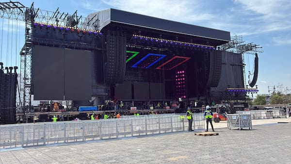 Así será el gigantesco escenario de AC/DC para sus shows en Chile: más ...