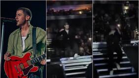 Nick Jonas huyó del escenario tras ser apuntado con un láser en la cabeza en medio de concierto en Praga