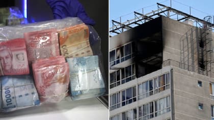 Vuelco en incendio de departamento que terminó con robo millonario: la ex de afectado prendió el fuego y ocultó billetes