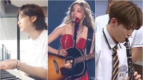 Idols de K-Pop que te sorprenderán con su talento musical oculto