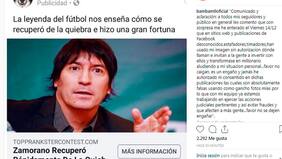 Ciberdelincuentes volvieron a la carga usando imagen de Zamorano