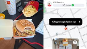 Bueno pa’l diente: repartidor de Rappi se comió la hamburguesa y las papitas de una clienta