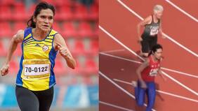 La reina de la velocidad: Sara Montecinos ganó el oro en el Mundial Máster de Atletismo en los 200 metros