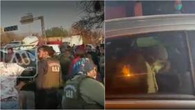 Imágenes muestran el momento exacto en que detienen al presunto autor de la muerte del carabinero David Florido