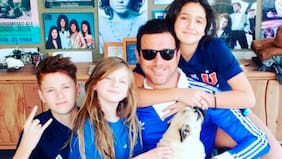 Julián Elfenbein y sus tres hijos: "Tengo tuición compartida, están la mitad del mes conmigo... Un papá tiene que tener la misma responsabilidad que la madre, si es un buen padre, y yo intento serlo"