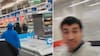 Horror en supermercado Líder: delincuentes irrumpen en sector de tecnología, acuchillan a cliente y hieren a guardias
