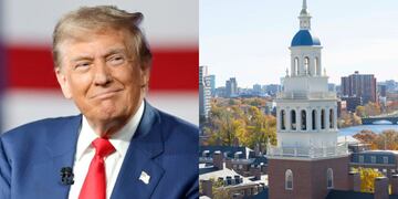 Donald Trump y Harvard