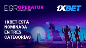1xBet nominada en tres categorías de los EGR Operator Awards 2022