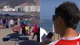 “Se pusieron choros de una”: salvavida cuenta la firme tras brutal pelea con bañistas en Papudo