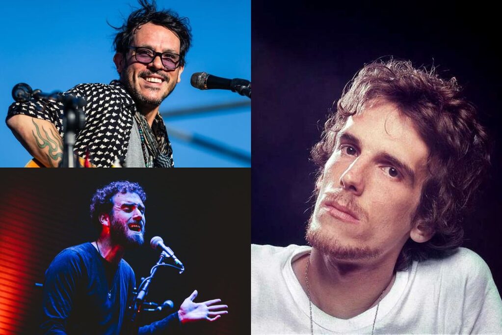 Composición: Lisandro Aristimuño (captura de Instagram) / El Árbol de Diego / Spinetta.