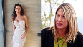 Maca Tondreau peló el vestido de novia de Daniela Colett
