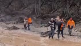 “Dios es grande”: el rescate de mujer que estaba desaparecida en región de Atacama tras fuertes lluvias