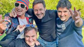 "Yo estoy haciendo una película con Jorge Zabaleta... Con Benjamín Vicuña prácticamente nuestro book es el mismo allá en Argentina", bromea Fernando Larraín