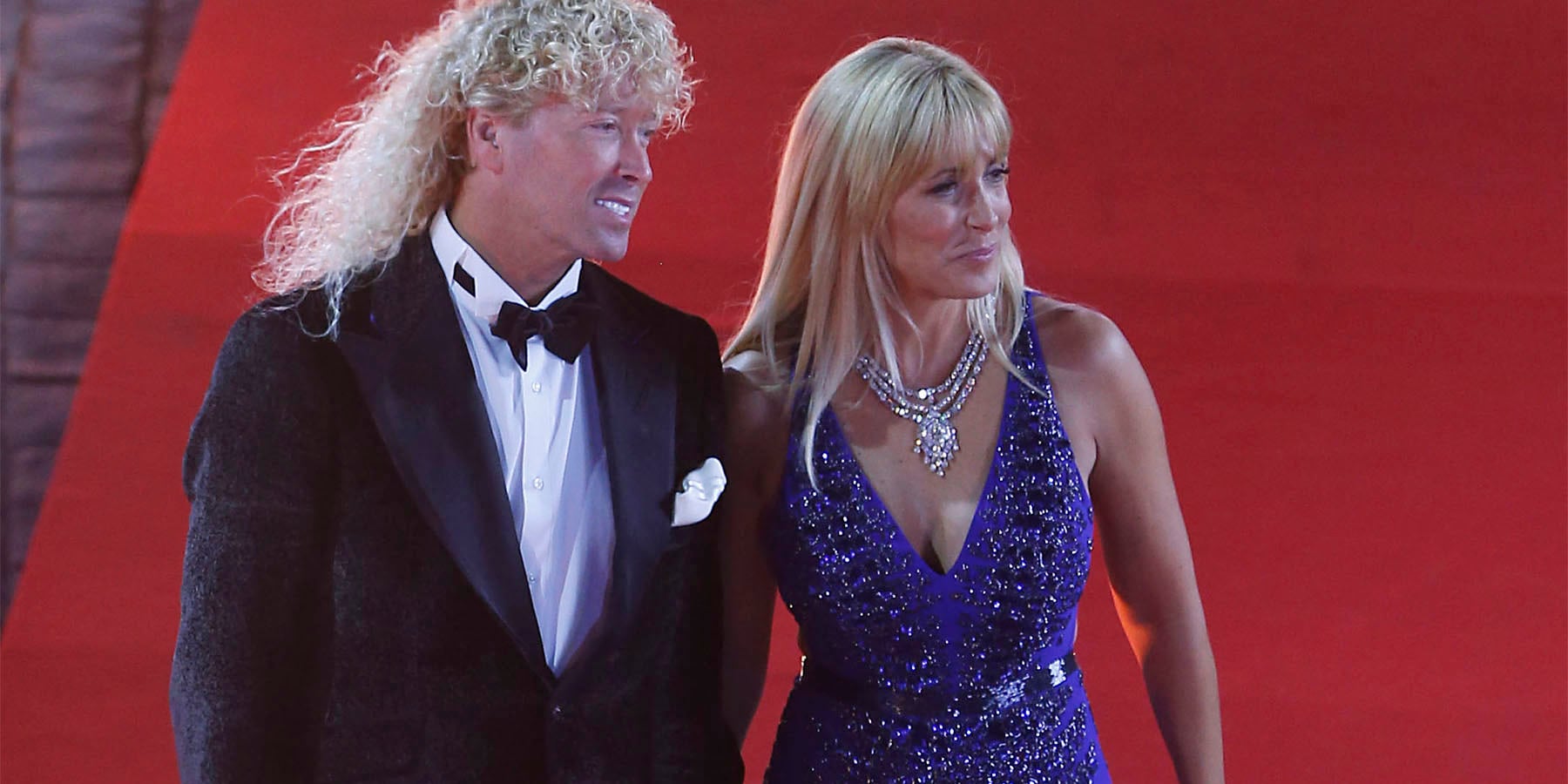 20 de Febrero de 2015/VIÑA DEL MAR
Leonardo Farkas y Betina Friedman camina por la alfombra roja durante la Gala del Festival de Viña del Mar 2015 realizada en el Casino Enjoy de la Ciudad Jardin
FOTO:CHILEVISION/MARIO DAVILA/AGENCIAUNO