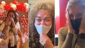 Jefa del año sorprende a empleados: les regaló pasajes de avión y 8 millones de pesos a cada uno