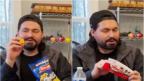 “Me imaginé otra cosa...”: youtuber mexicano dio su veredicto de las golosinas chilenas