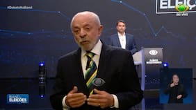 El comentado momento del debate entre Lula da Silva y Flávio Bolsonaro: “Quiero que todos los presos voten por mi, hasta tu padre”