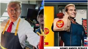 The Boys parodia a Donald Trump vendiendo hamburguesas