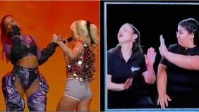 “Me dieron vida”: las intérpretes de señas causaron furor durante la presentación de Karen Paola y Vesta Lugg en la Teletón