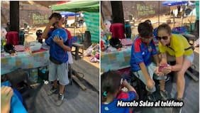 “No dudó ningún segundo…”: Matador Salas se puso la 11 y le hizo tremendo regalo a niño damnificado por incendios