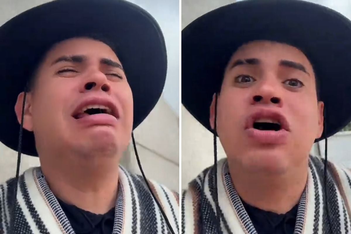 “Los chilenos cuando acaban las Fiestas Patrias...”: Venezolano se hizo viral con irónica imitación vestido de huaso