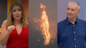 Monserrat Álvarez impactada con explicación de experto de cómo apagan megaincendios: él evitó entrar en detalle, pero ella insistió