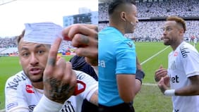 Escándalo en Brasil: la furia de Neymar tras ser sustituido por un error de los árbitros