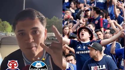 “Colo Colo es chiquito”: hinchas de Gremio de Brasil fueron recibidos con asado por fanáticos de la U