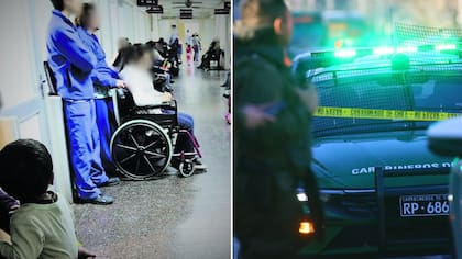 Pánico en plena sala de urgencias: delincuentes armados asaltaron a pacientes y funcionarios en clínica de Concepción