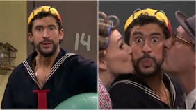 Bad Bunny interpretó a Quico: “Saturday Night Live” sorprendió con parodia a “El Chavo del 8″