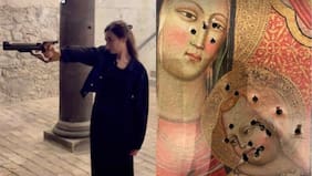 Escándalo en Suiza: política disparó a una imagen de la Virgen con el Niño Jesús