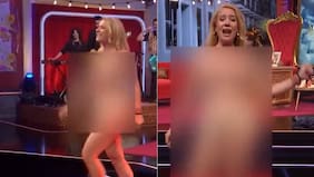 “¡Se acabó!“: presentadora de TV se harta de críticas y se desnuda en medio de programa a modo de protesta