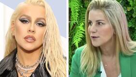 “No sé qué le pasó…”: Patricia Larraín reveló incómodo momento con Christina Aguilera en plena entrevista
