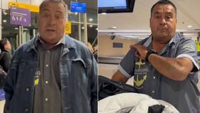 “Un asco el mal servicio”: Dino Gordillo pierde la paciencia y arremete sin filtro contra aerolínea tras cancelación de vuelo