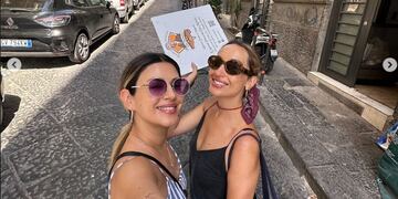 Karla Melo y su "polola"