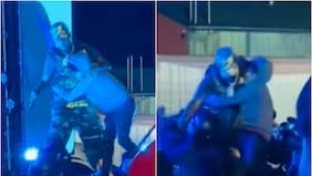 “Le compré una ropita” y “le pedí disculpas”: Polimá WestCoast se reconcilia con fan tras sufrir grave caída desde escenario