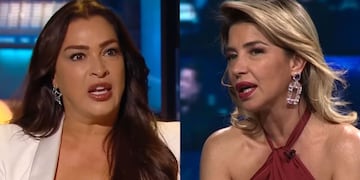 Marlen Olivari y Pancha Merino