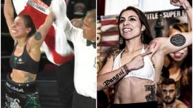 Boxeadora chilena Daniela “Leona” Asenjo se coronó campeona mundial del Súper Mosca IBO