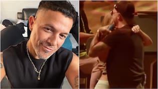 Se dieron un tierno beso en pleno concierto: Alejandro Sanz sorprendió al confirmar romance con actriz peruana 19 años menor