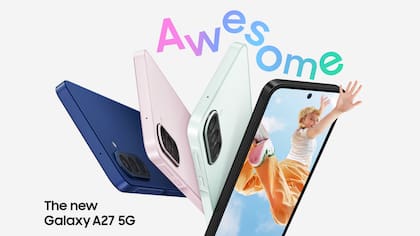 Samsung presenta el Galaxy A27 5G, su teléfono de gama media con pantalla de 120 Hz y funciones de IA