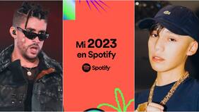 Bad Bunny, Jere Klein y más: estos son los artistas que más se escucharon en Chile según Spotify Wrapped 2023