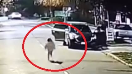 Imágenes fuertes: niña corre tras petición de su madre en medio de violento portonazo que horroriza a Chiguayante
