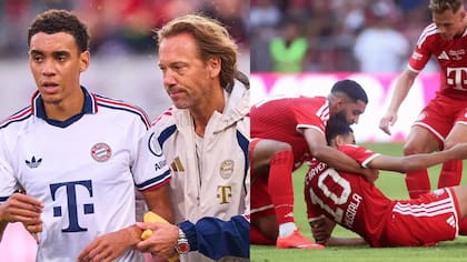 Se ha desmayado en los últimos dos partidos: preocupación en Alemania por Jamal Musiala