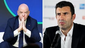 “Infantino debe irse”: Figo se va con todo contra el resbalín de piojos de la FIFA