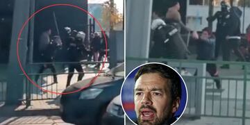 video agresión en Maipu