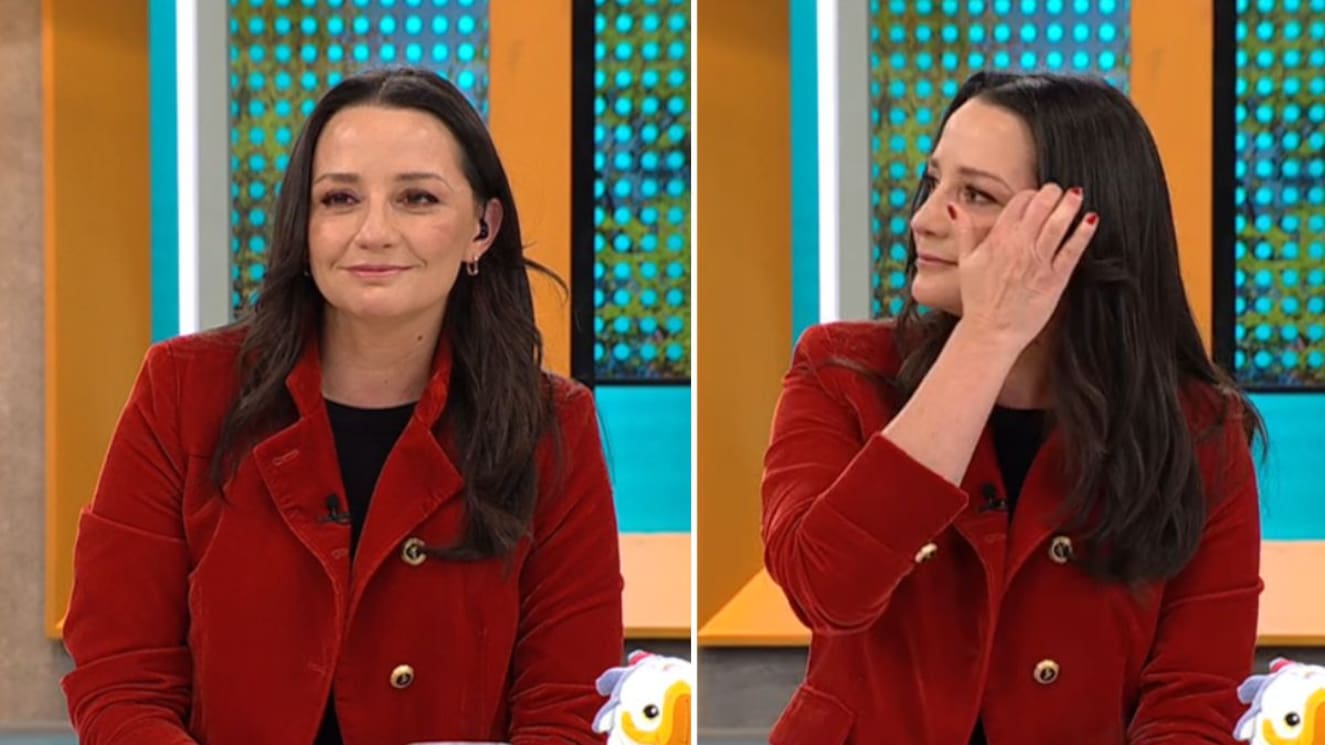 “Me da pena acordarme”: Andrea Arístegui se emocionó y se quebró en pantalla al comentar un triste episodio familiar