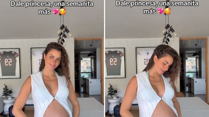 “Dale princesa”: Emilia Dides emociona en redes con íntimo video a días de ser mamá
